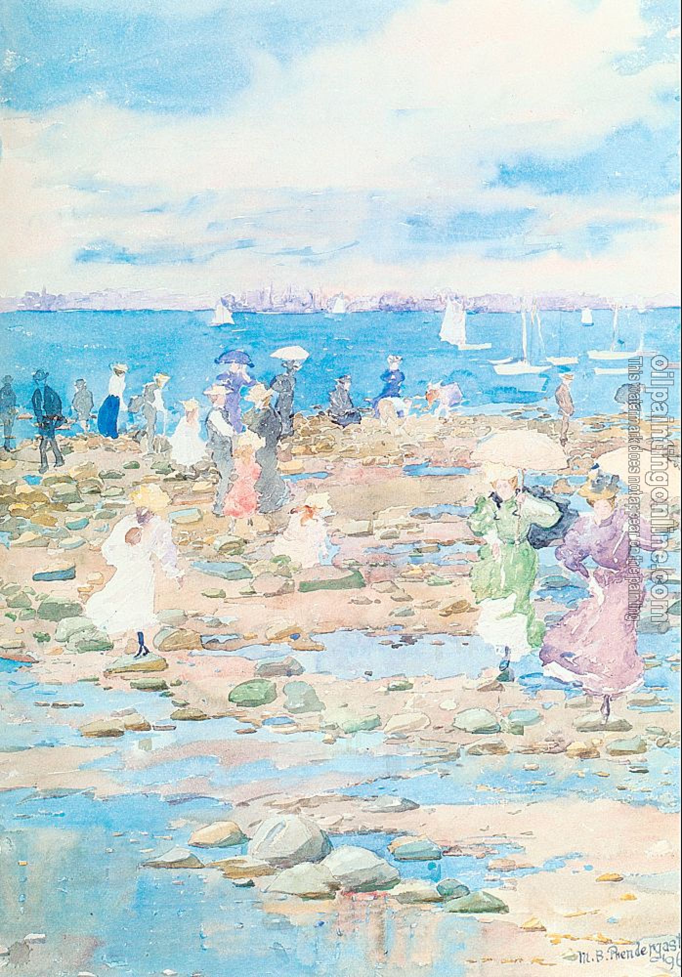 Prendergast, Maurice Brazil - Summer Visitors